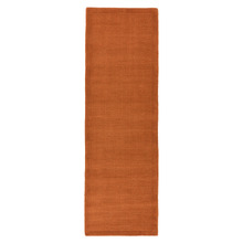 Terracotta York Hand-Woven Wool Runner