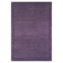 Purple York Hand-Woven Wool Rug