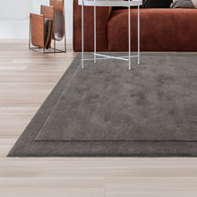 Charcoal Rise Hand-Tufted Wool & Viscose Rug