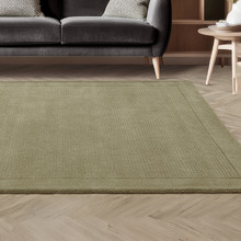 Sage York Hand-Woven Wool Rug