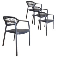 Eognah Outdoor Dining Chairs (Set of 4)