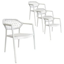 Eognah Outdoor Dining Chairs (Set of 4)