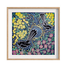 Bush Tucker & Medicines Framed Paper Print Wall Art