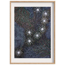 Seven Sisters Framed Paper Print Wall Art