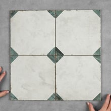 Isabella Matt Grey Octagon Porcelain Tile