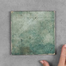 Nova Matt Green Square Porcelain Tile