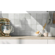 Nova Matt Pearl Square Porcelain Tile