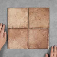 Nova Matt Terracotta Square Porcelain Tile