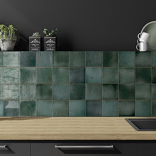 Amelia Sapphire Square Ceramic Tile
