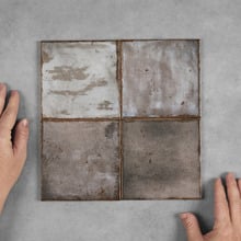 Amelia Carbon Square Ceramic Tile