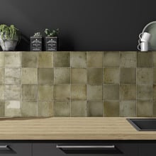 Amelia Moss Square Ceramic Tile