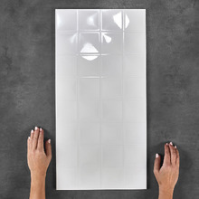 Aspen Gloss White Wave Ceramic Tile