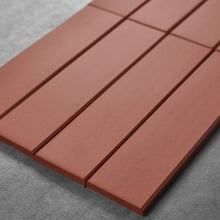 Sienna Matt Subway Terracotta Tile