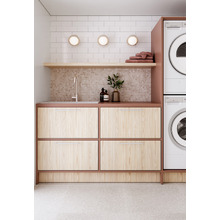 Marlo 450 x 450mm White Terrazzo Look Porcelain Tile