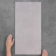 Genoa 300 x 600mm Grey Rectangle Porcelain Tile
