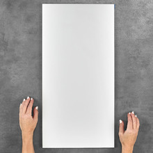 Grace Gloss White Rectangle Ceramic Tile