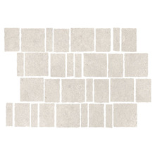Evander Matt Beige Stone Look Porcelain Mosaic Tile