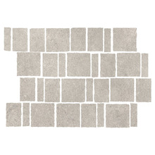 Evander Matt Grey Stone Look Porcelain Mosaic Tile