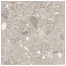 Evander Matt Grey Terrazzo Look Porcelain Tile