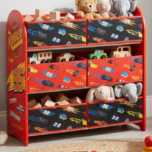 Disney Home Kids' Pixar Cars Lightning McQueen Storage Unit