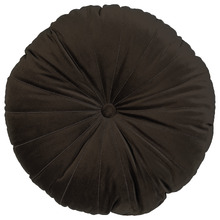 Mandarin Round Velvet Cushion
