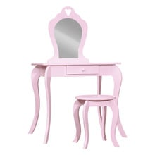2 Piece Keezi Kids' Dressing Table & Stool Set