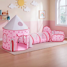 Keezi Castle Tunnel Play Tent