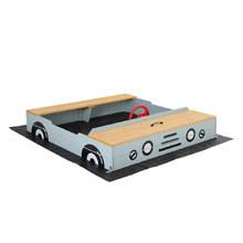 Keezi Fir Wood Car Sandpit