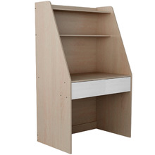 Light Oak Galway Desk with Hutch & Drawer