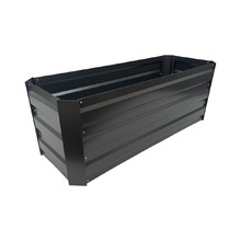 Aster Slimline Galvanised Steel Garden Bed