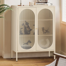 Cream Chloe 2 Door Fluted Sideboard
