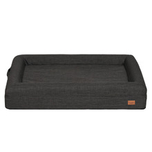 Loid Orthopedic Fleece Calming Dog Bed