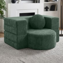 Sora Single Chenille Sofa Bed