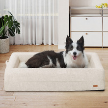 Arion Orthopedic Teddy Fleece Calming Dog Bed