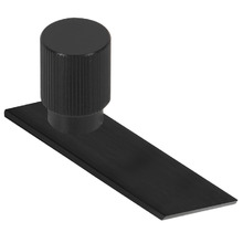 Arpa Round Aluminium Knob with Backplate