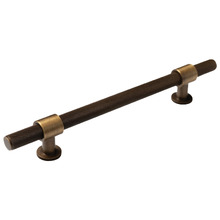 Belgravia Round Brass Bar Cabinet Handle