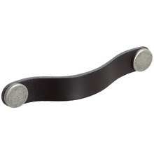 Flexa 160mm Leather & Zinc Alloy Cabinet Handle