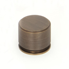 Sussex Round Brass Knob