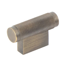 Brighton Round Brass T-Bar Knob