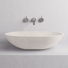 Maeve 520mm Oval Terrazzo Above Counter Basin