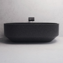 Eden 1700mm Oval Terrazzo Freestanding Bath with Overflow