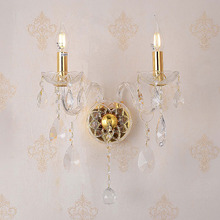 Bromley Crystal 2-Light Armed Wall Light