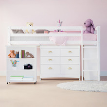 Kingston Single Pine Wood Mid Sleeper Bed