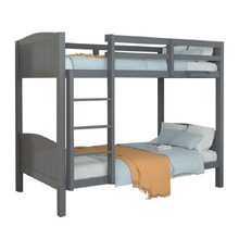 Kingston III Single Pine Wood Convertible Bunk Bed