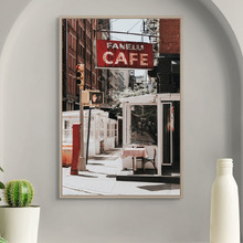 Downtown Diner Printed Wall Art