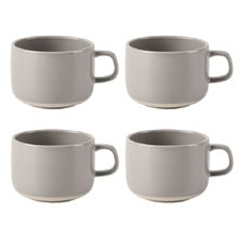 Lucie 200ml Stoneware Mugs (Set of 4)