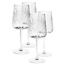 Jonnie Traditional 425ml Wine Glasses (Set of 4)