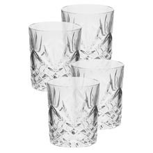 Jonnie Traditional 300ml Glass Tumblers (Set of 4)
