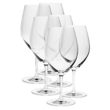 Frankie 625ml Crystal Red Wine Glasses (Set of 6)