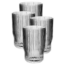 Rubie 350ml Glass Tumblers (Set of 4)